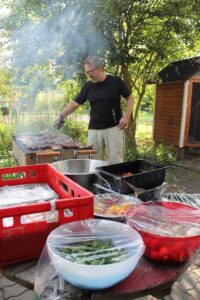 Norbert am Grill